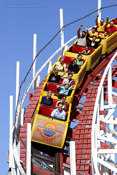 Giant Dipper Roller Coaster Santa Cruz Beach Boardwalk