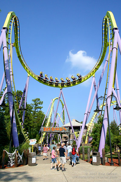 six flags great america rides. Medusa, Six Flags Great